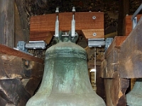 The treble bell by John Briant, 1790. Photo 2010.