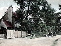 The Vicarage, Roydon Road. Now Thele House. Postcard Charles Martin. Postal date 1910.