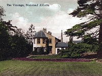The Vicarage, Stanstead Abbotts. Now Thele House thanks to the Council messing around and taking it over. Originally in Vicarage Road but now known as Roydon Road. Postcard details not marked.