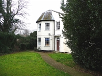 Thele House, originally the Vicarage. Later used by Herts Council as a home for people awaiting housing. Now closed, (2010), but is a listed building so we await developements. Photo 2010. The original Thele House stood by Abbotts Rise.
