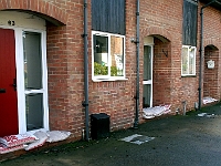 Flood protection, Roydon Road. Feb 7th 2014