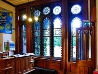 The main reception area.