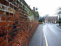 Cappell Lane. Not sure about that wall. Jan 2011