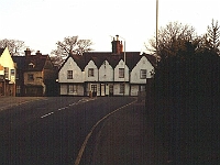 The Red Lion. Second oldest building in the Village. Built in 1538 it started life as a Monastery. Photo 1970