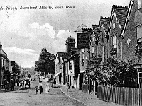 High Street, Stanstead Abbotts. Postcard dated 1907. Copyright Charles Martin.
