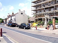Refurbishment at Stanstead Hall. Photo 2007.