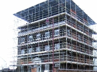 Stanstead Hall during refurbishment. Photo 2007.