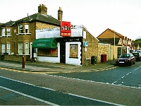 High Street Stanstead Abbotts. Fruit Bowl, closed and demolished 2006.