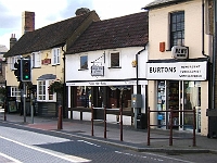 Abbie Mae Florists. Formerly a butchers shop. Now a gents hairdressers. Photo 2006