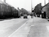 High Street, Stanstead Abbotts. Postcard, details unknown, but according to the little Austin car it must be 1951 onwards.