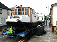No mooring rights here and we don't get the floods any more but maybe they know more than we do! Photo 2005.