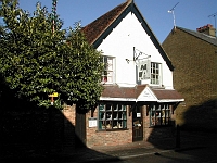L'Artista the Italian restaurant. 73 High Street Stanstead Abbotts. Now closed and is the "Abbotts Spice" restaurant. See next pic. Photo 2006