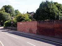 New wall, July 2012