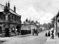 High Street, Post card by Charles Martin Posted 1909.
