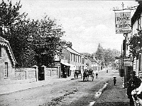 Rose and Crown pub. By Charles Martin Posted 1922