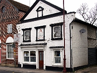 Taste of Raj Indian restaurant. Full evening meal and sweet for four plus drinks cost me £40. (2013) Great value and great meal. No 11 High Street.