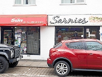 The end of the High Street. The Bridge Shop is a very friendly place and ensures my newspaper is delivered on time every day.