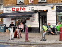 The Cafe. Under new management from the last set of pictures (2014) but still as popular as ever.