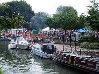 Stanstead Abbotts River festival. Photo June 2007.