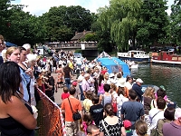 Stanstead Abbotts River festival. Photo June 2007.