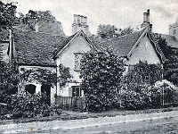 Riverside Cottage, by Amwell Church. Postcard published by Charles Martin, No: 1797. Pre 1918.