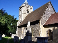 Saint John the Baptist Church Great Amwell. Photo 2005