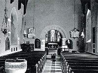 Church of Saint John the Baptist, Great Amwell. Postcard by Charles Martin, No: 39. Postal date Sep 1907.