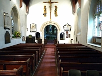 Interior Saint John the Baptist Great Amwell. Photo 2009.
