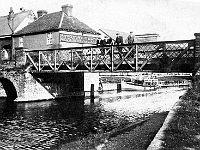 Stanstead Bridge looking towards Rye House. Date and publisher unknown.