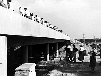 Sitting on the bypass above Hoddesdon Road. 1987