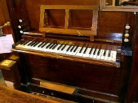 St Mary the Virgin, church organ. July 2012