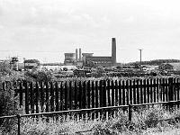 The old power station from the new River. 1986/7