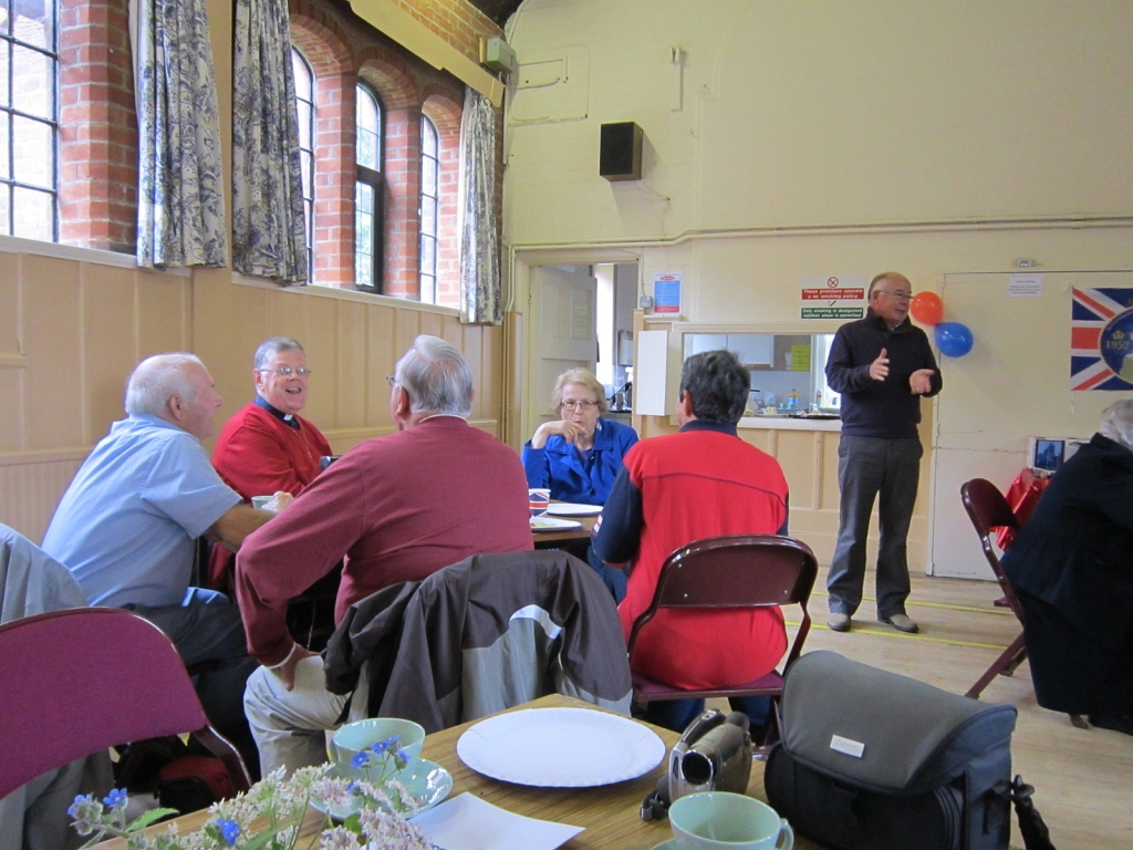 IMG_0226.JPG - A few words from our chairman, Ian White. Photo Helen Lovick